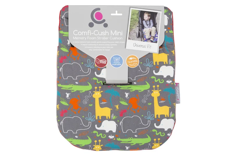 CuddleCo Comfi-Cush, Vložka do kočíka Mini, 41x34cm, Džungľa 1×1 ks, vložka do kočíka