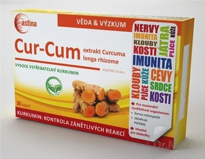 Astina Cur-Cum 1×30 cps, výživový doplnok