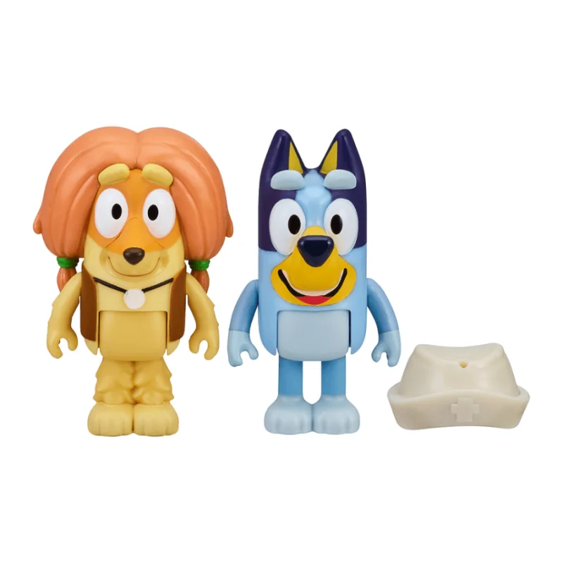 BLUEY Doctor Checkup, Lekárska prehliadka set 2 figúrok a príslušenstva