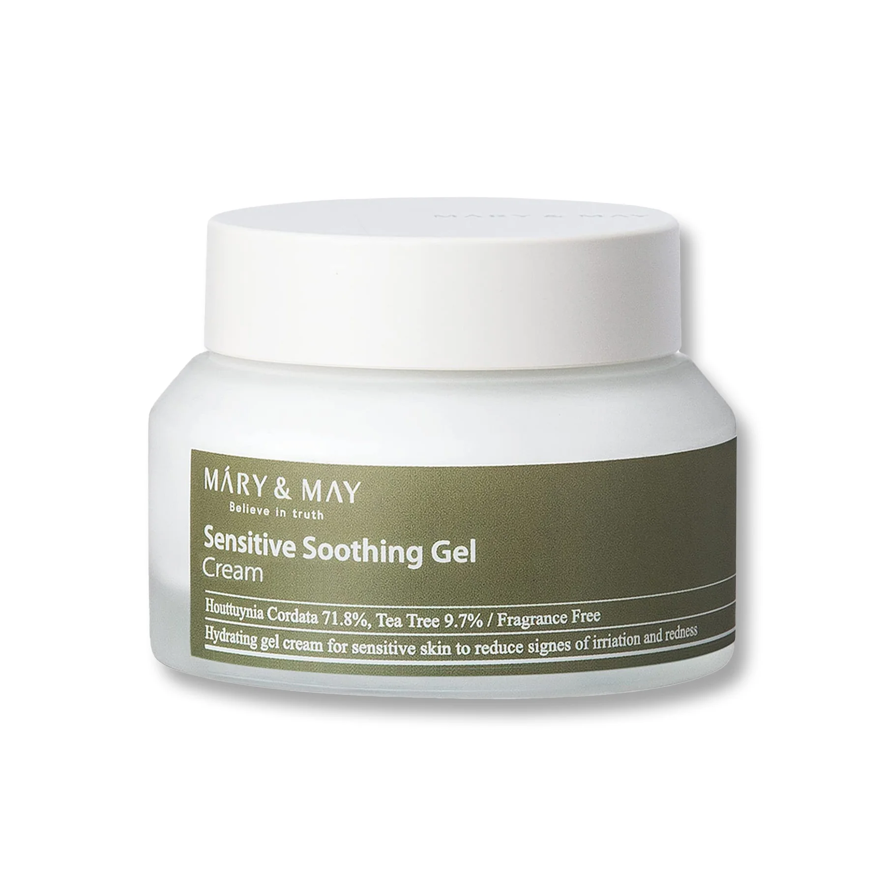 Mary & May Sensitive Soothing Gel Cream upokojujúci hydratačný gel krém 70 g