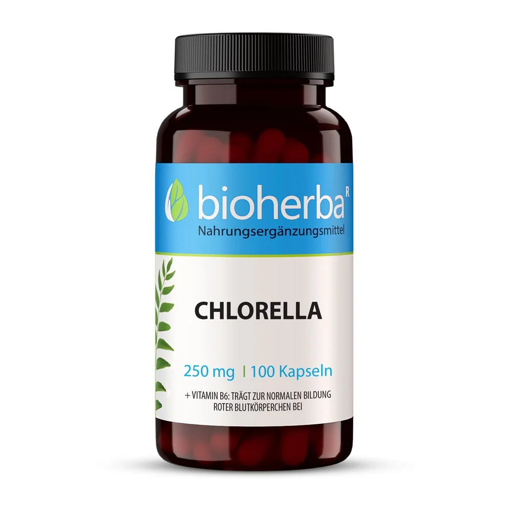 Chlorella 250 mg – 100 kapsúl – Bioherba