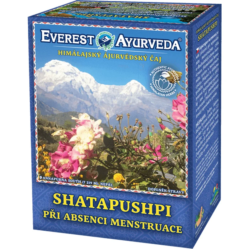 Ajurvédsky čaj Shatapushpi (2×100g) DUO pack 1+1