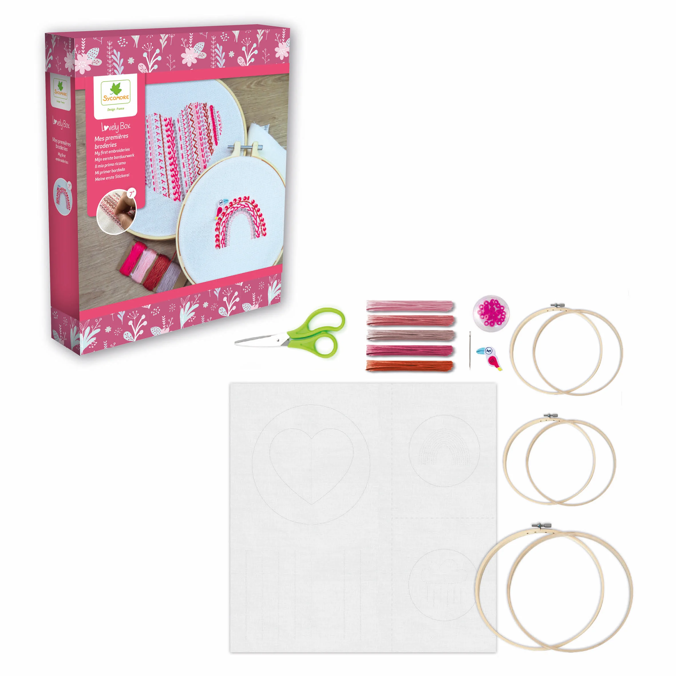 Lovely Box - moje prvé vyšívanie