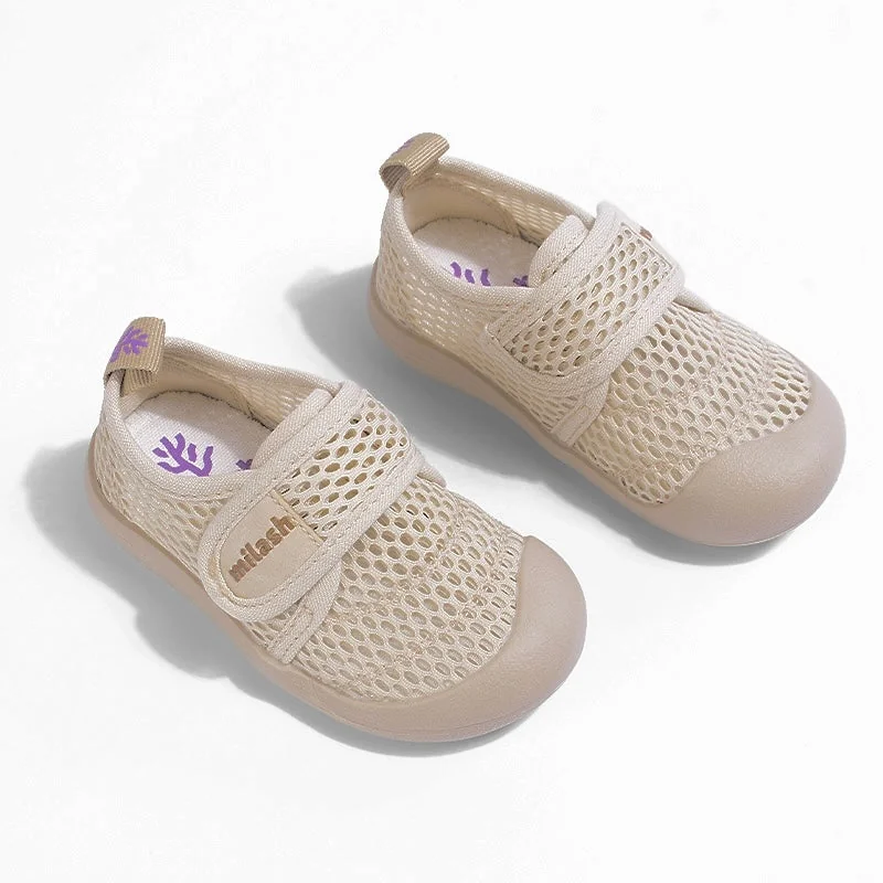 Milash prezuvky FUN shoes - CEMENT Farba: béžové, Veľkosť: 20 (VD: 13.5 cm)