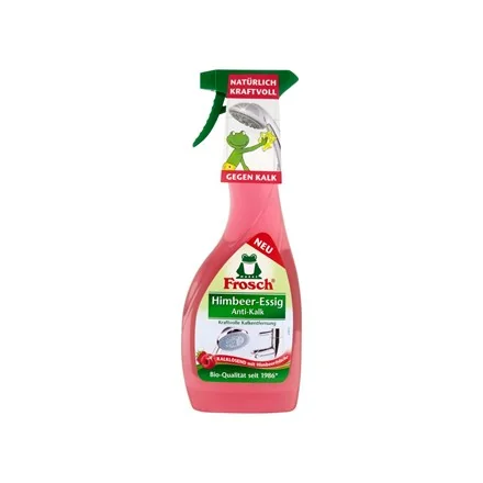 Frosch Čistič vodného kameňa s malinovým octom (EKO, 500 ml) 1×500 ml, čistič vodného kameňa