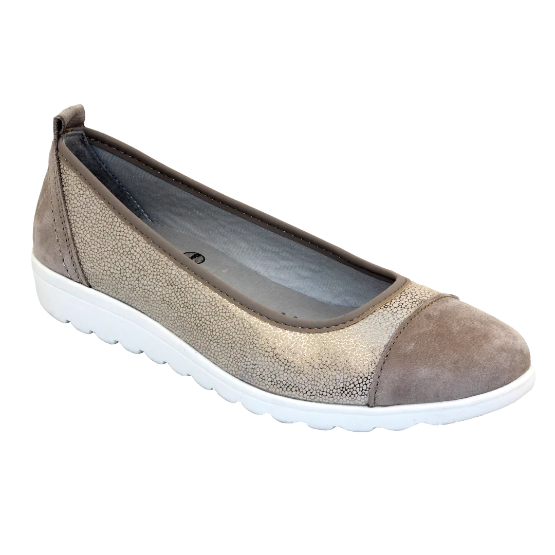 Dámské poltopánky AO/9922 BEIGE v.42