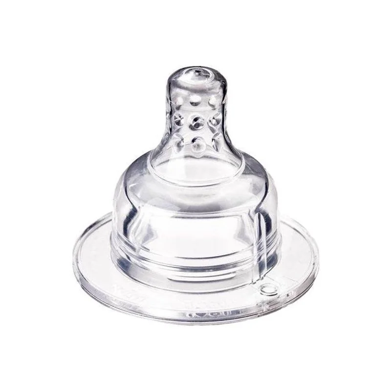 Cumlík na fľašu silikónový Super Vent variabilný 2ks