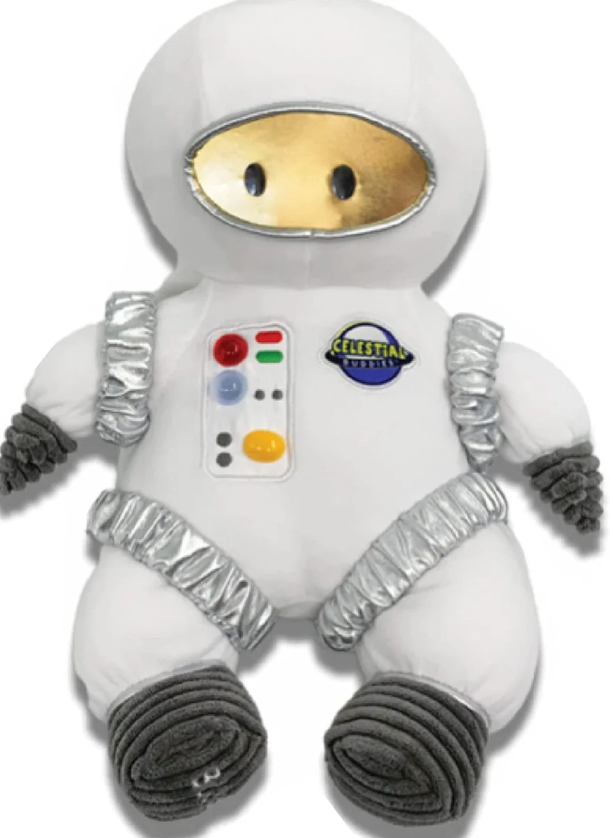 Celestial Buddies Plyšový astronaut AstroBuddy 30 cm, s odnímateľným batohom