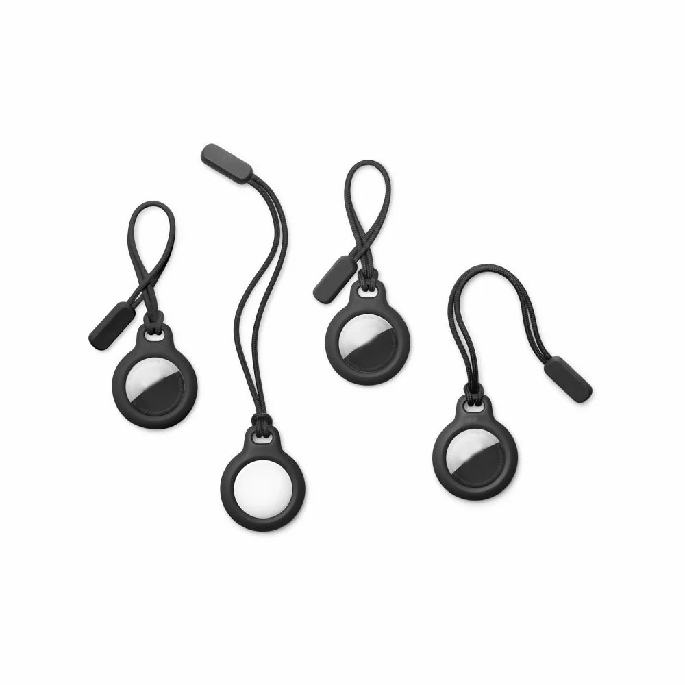 Tech-Protect Rough Chain kryt na Apple AirTag 2ks, čierny