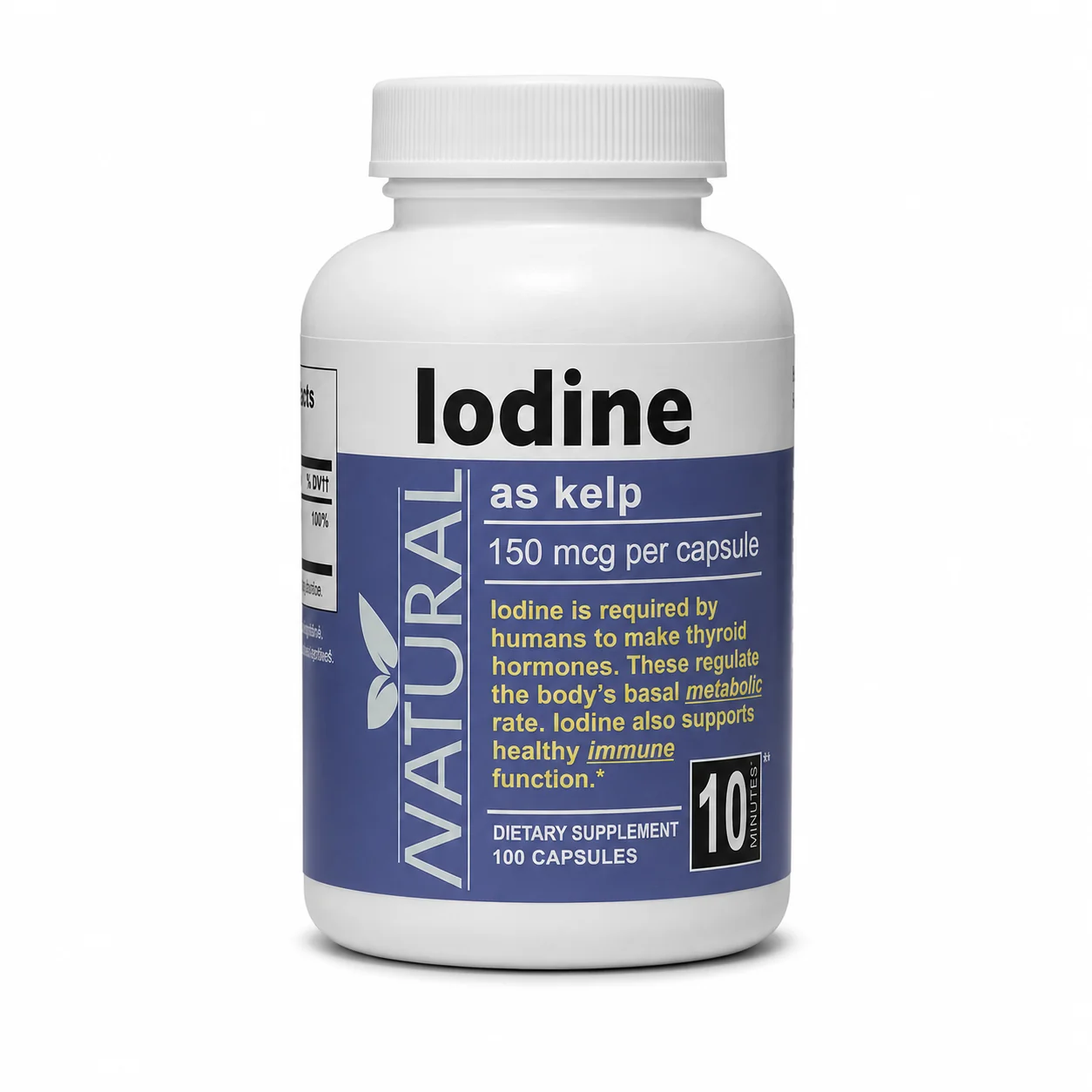 Jód - Kelp - 150 mcg - 100 kapsúl