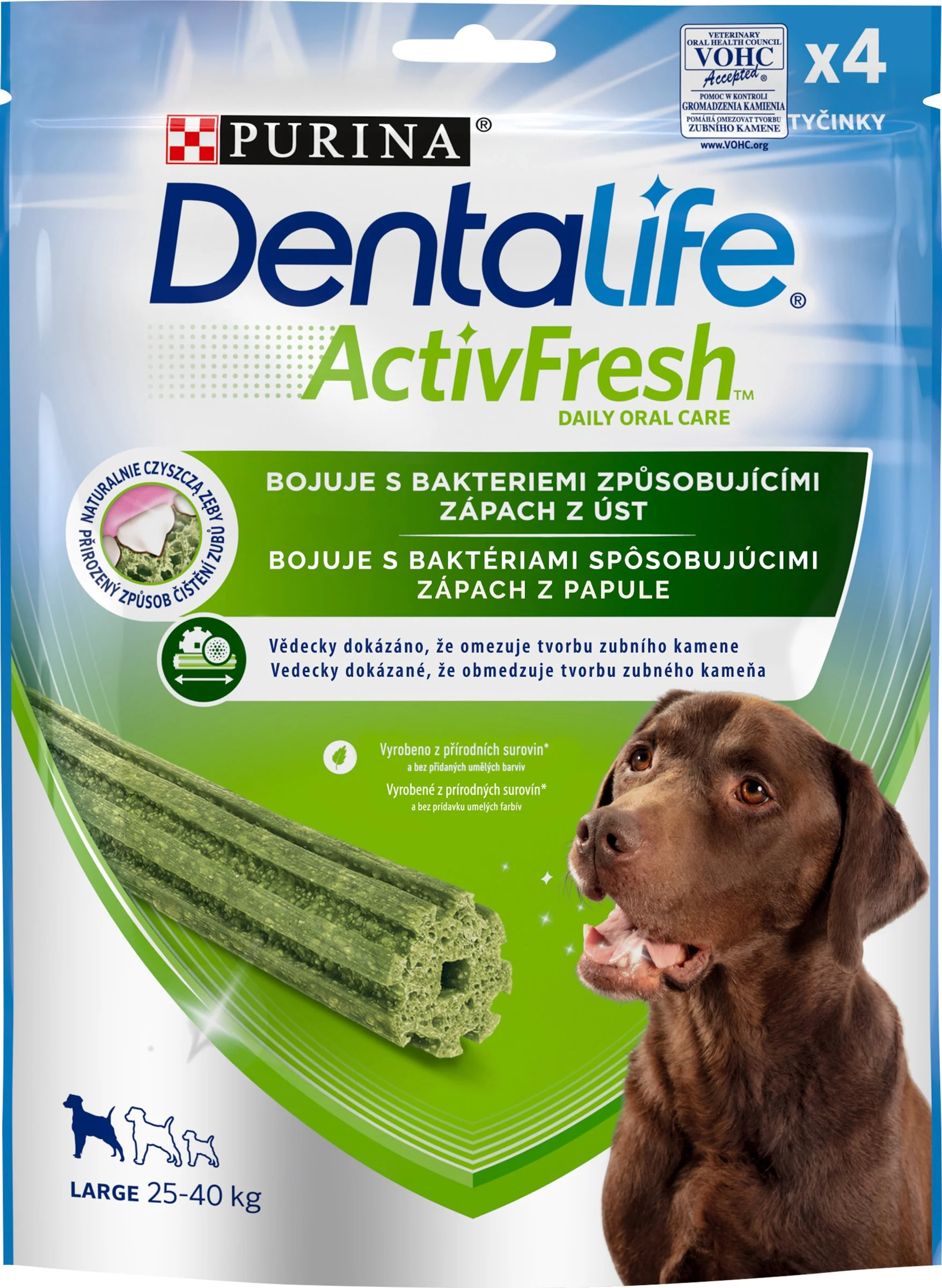 DENTALIFE ACTIVFRESH Large 142g 1×142 g, maškrty pre psy