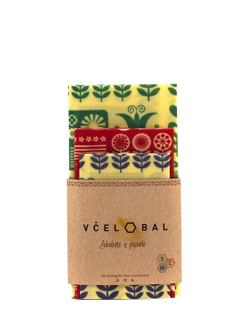 Včelobal SML 1×1 ks, voskovy obal na potraviny