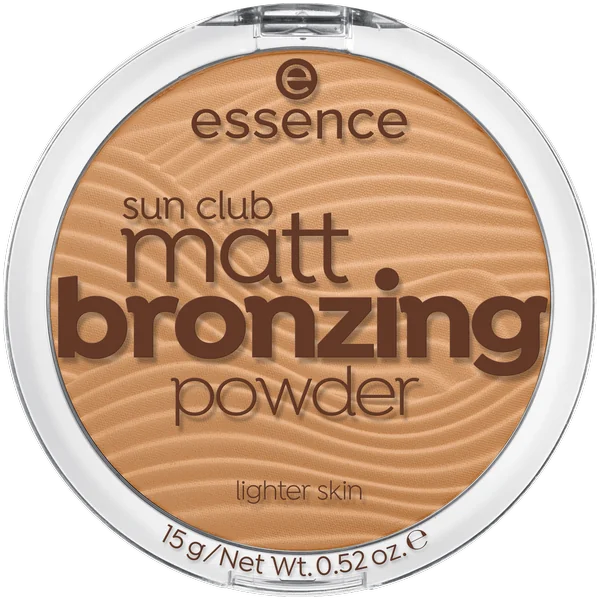 essence bronzing púder sun club matt 01 1×15 g, bronzer
