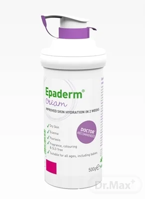 Epaderm cream 1×500 g, krém 2v1