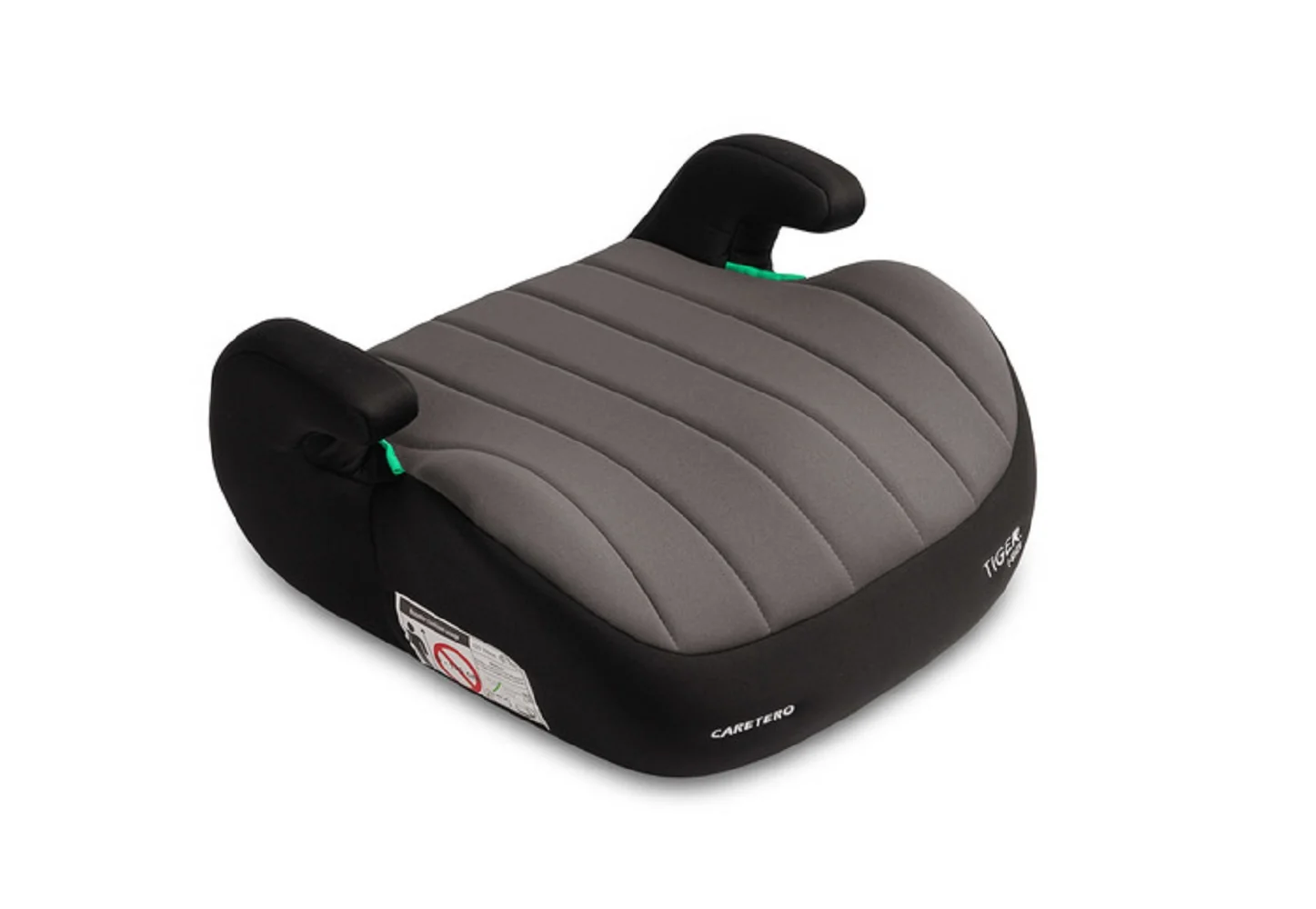 Detská autosedačka/podsedák, Tiger I-size (125-150) - sivá