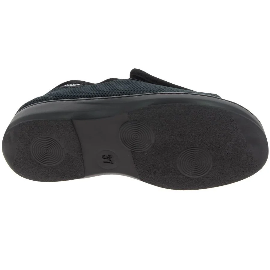 Poltopánka ABITA pre opuchnuté nohy, unisex, čierna, veľkosť: 47