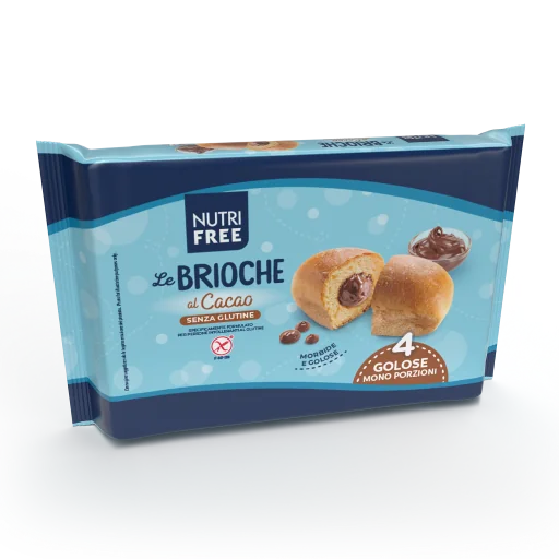 Nutrifree Le brioche  s kakaovou plnkou 1×200g, brioche