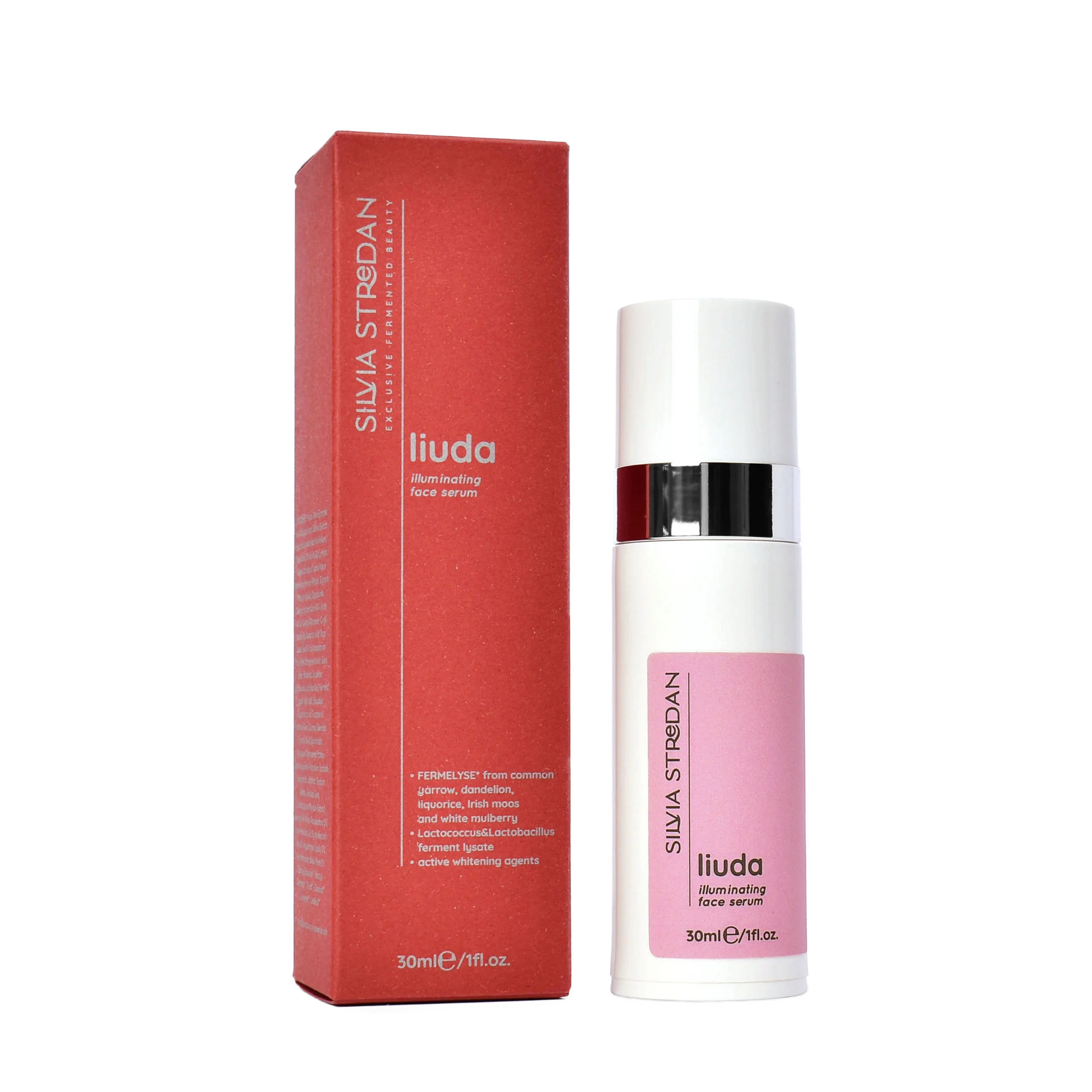 LIUDA, rozjasňujúce krémové sérum, 30ml - exkluzívna beauty-fermentovaná kozmetika, slovenský výrobok
