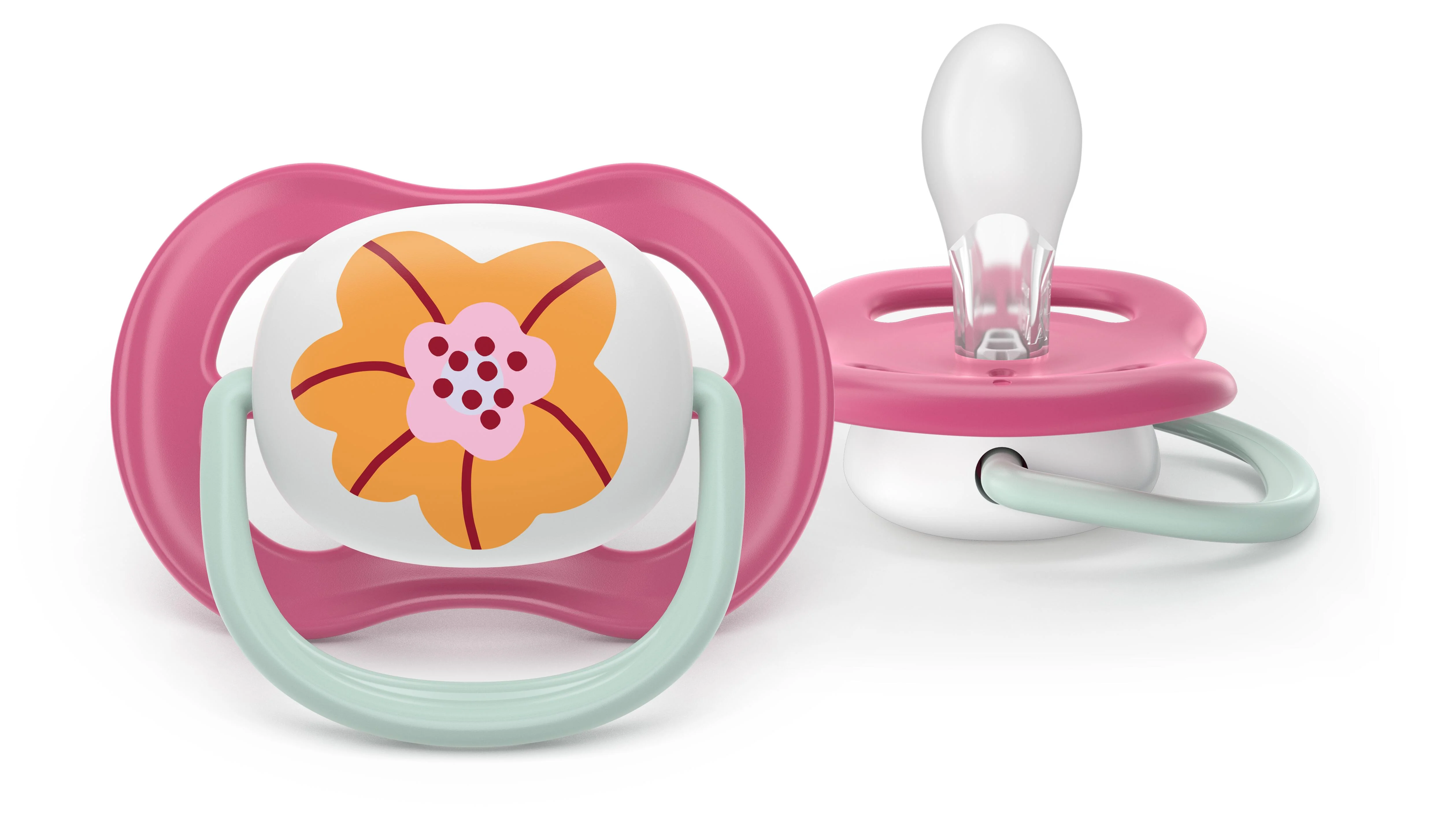 Philips AVENT - Cumlík Ultra air s obrázkom SCF080/27, 6-18 m, dievča 2 ks