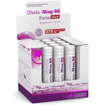 Chela-Mag B6 Forte shot ampuly, pomarančová príchuť 20x25 ml