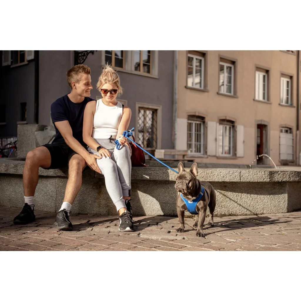 Vodítko pre psov Comfort Blue L