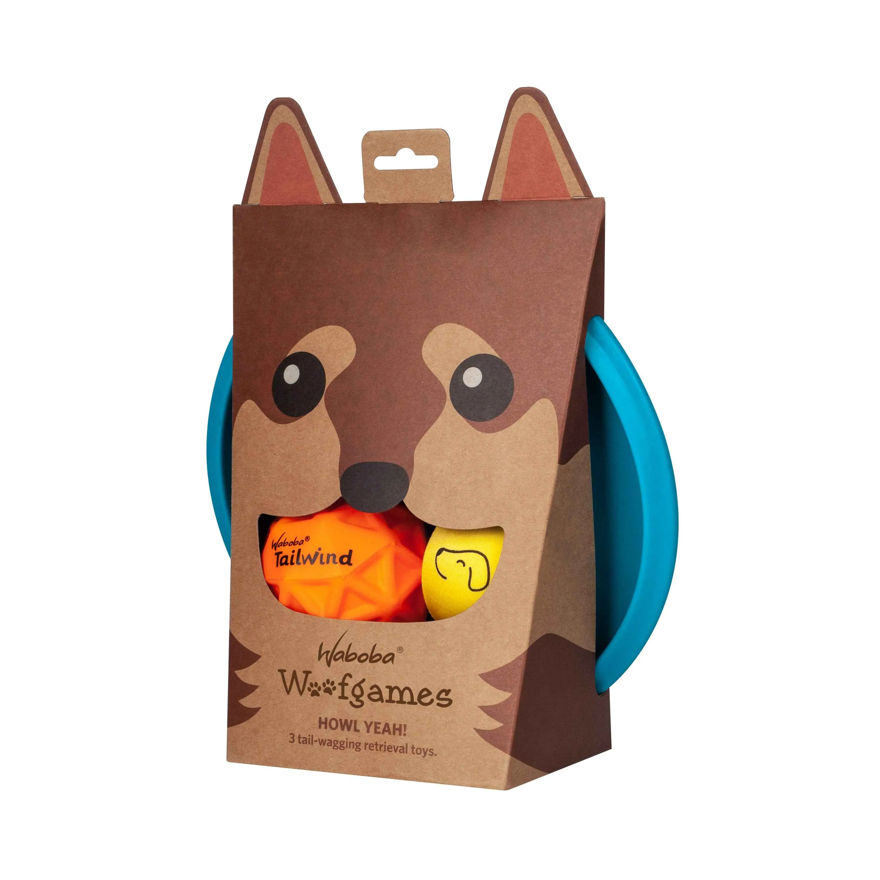 Waboba Sada hračiek pre psov Woofpack 1×1 ks, sada hračiek pre psov