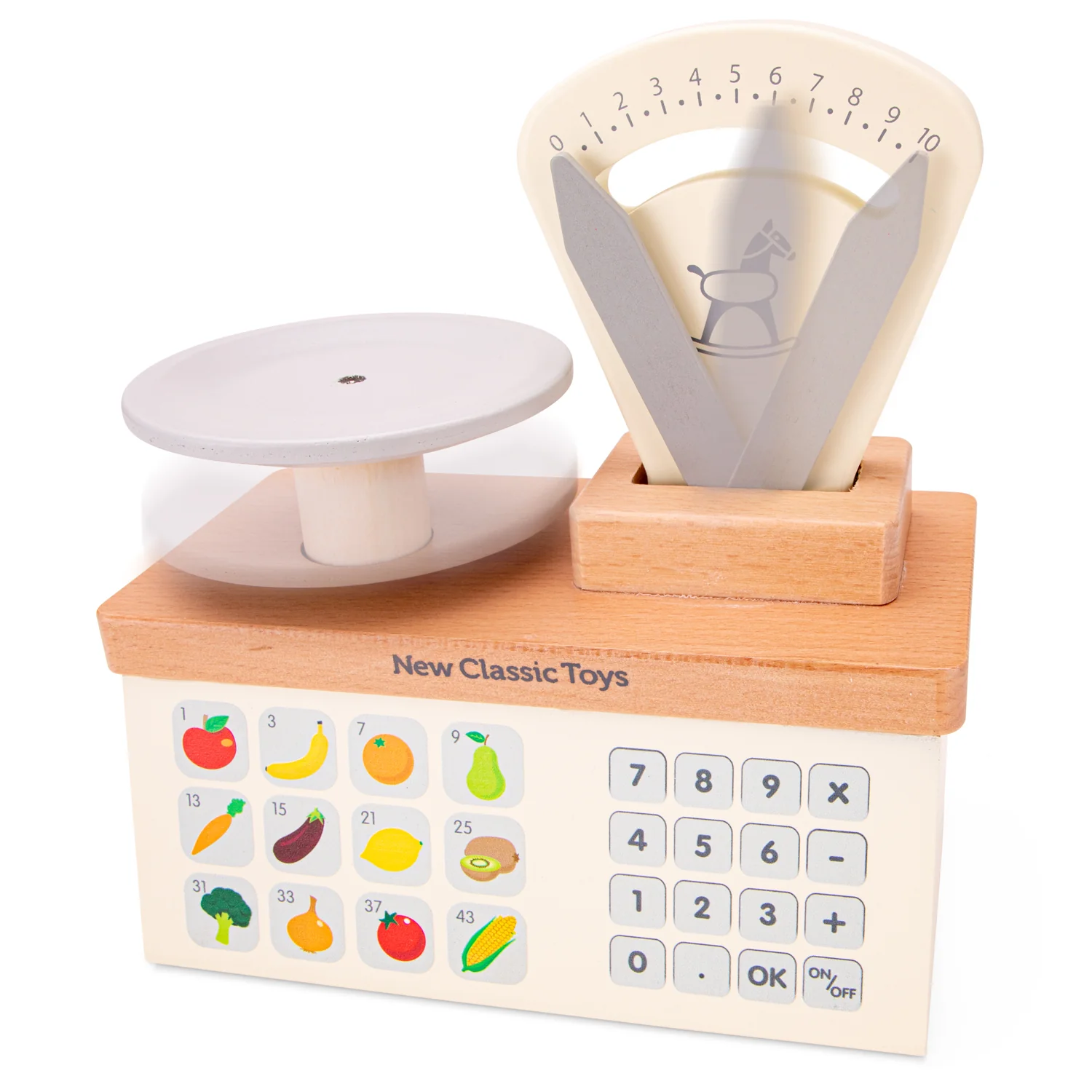Detská drevená váha