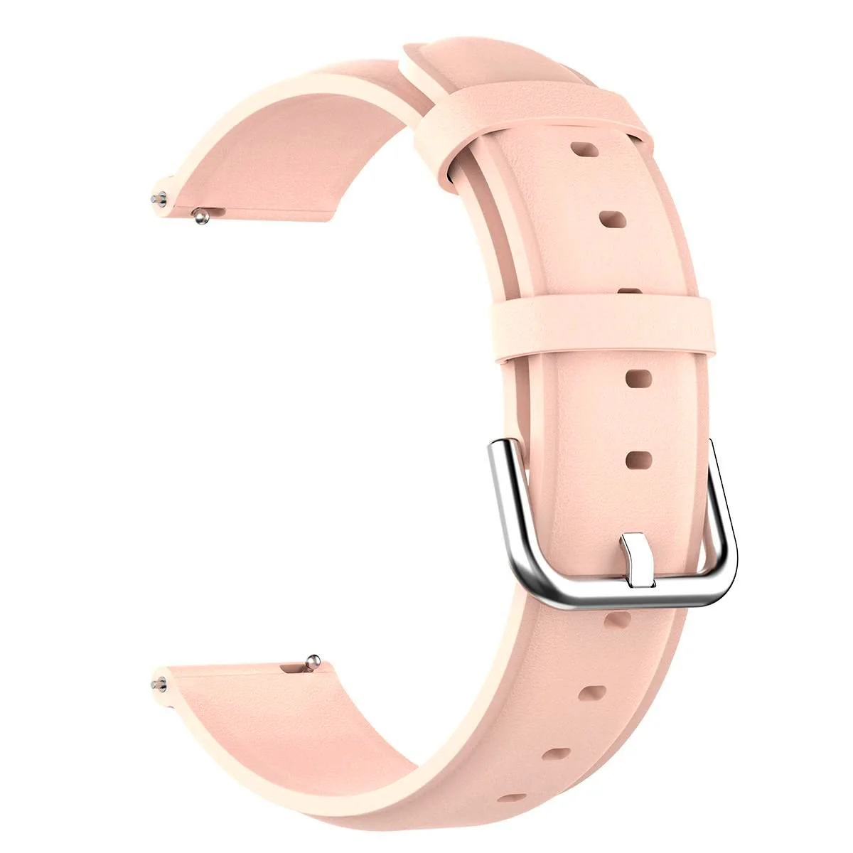 Bstrap Leather Lux remienok na Samsung Galaxy Watch Active 2 40/44mm sand pink