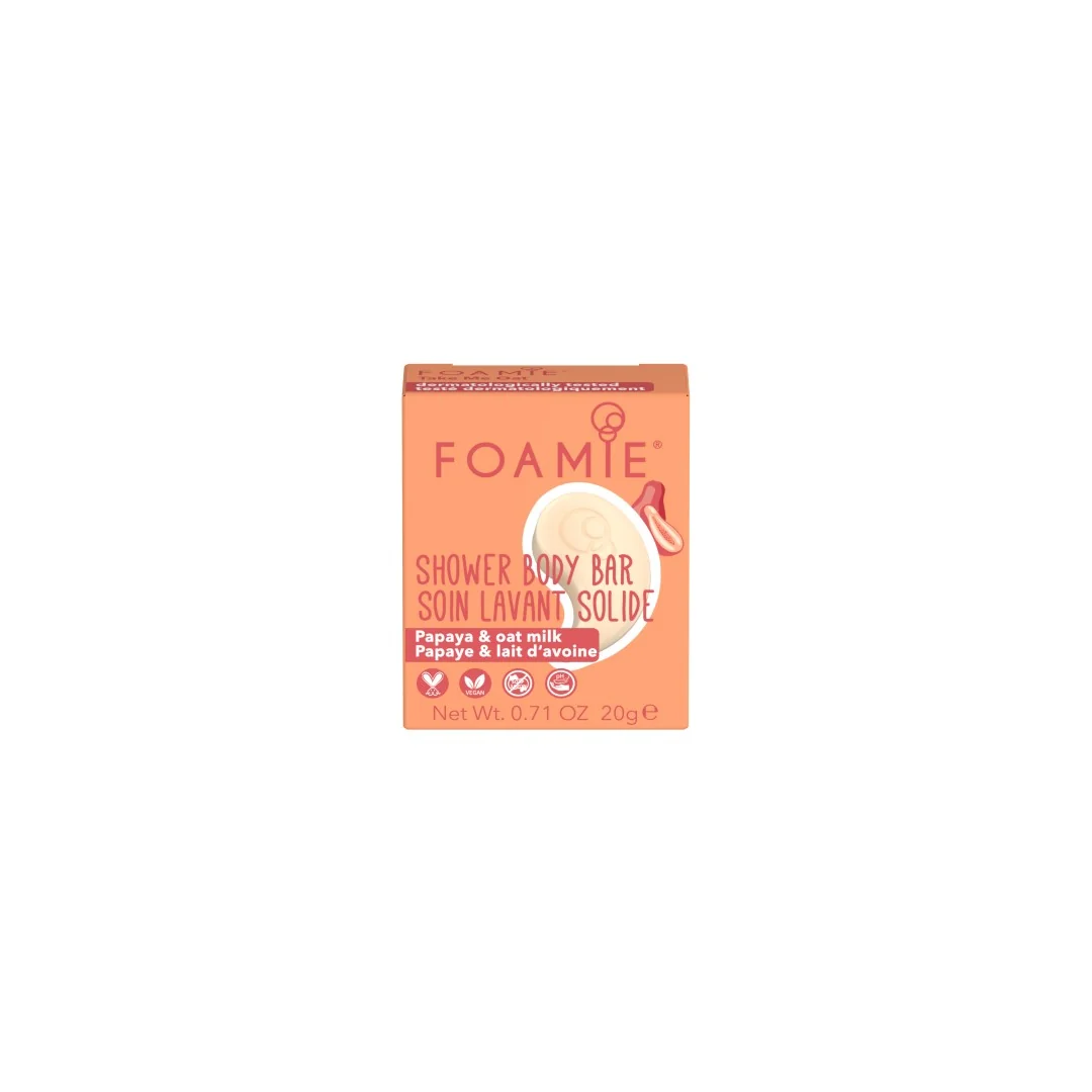 Foamie Cestovná verzia sprchovej starostlivosti TAKE ME OAT 1×20 g, tuhý sprchový gél
