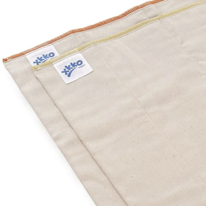 XKKO Organic viacvrstvové plienky BirdEye Natural novorodenecké (4/6/4), 6 ks