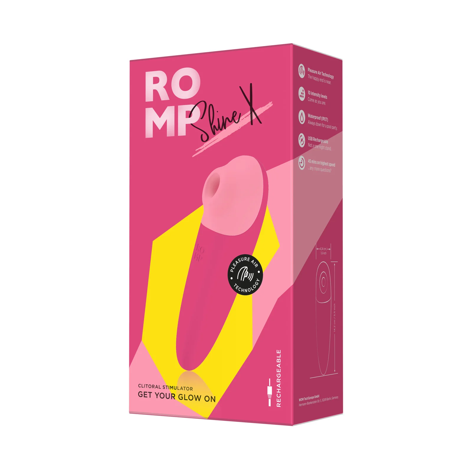Stimulátor klitroisu - Romp Shine X