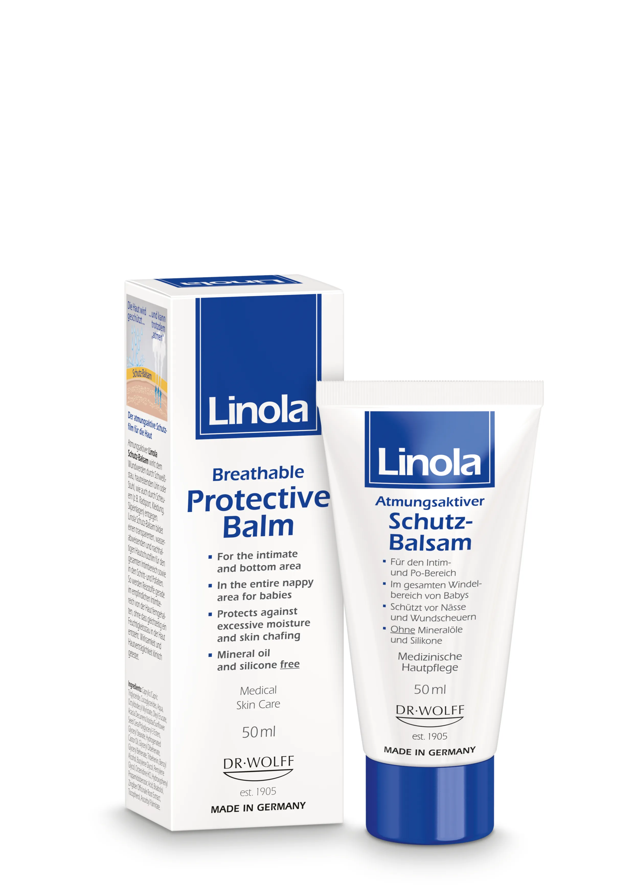 Linola Protective Balm 1×50 ml, telový balzam