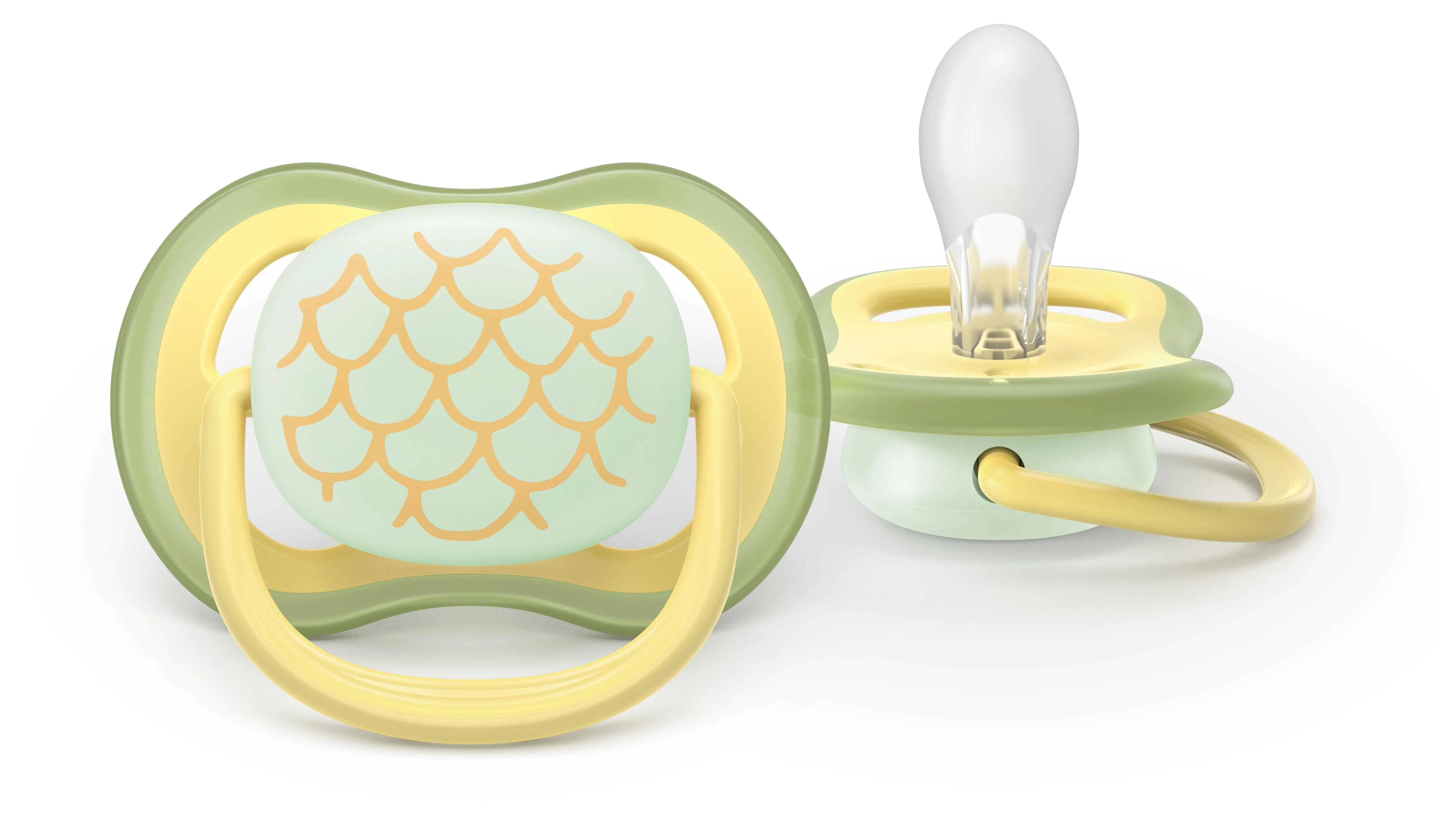 Philips AVENT - Cumlík Ultra air s obrázkom SCF376/27, nočný 0-6 m, neutral 2 ks