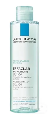 LA ROCHE-POSAY Effaclar Micelárna odličovacia voda 200 ml