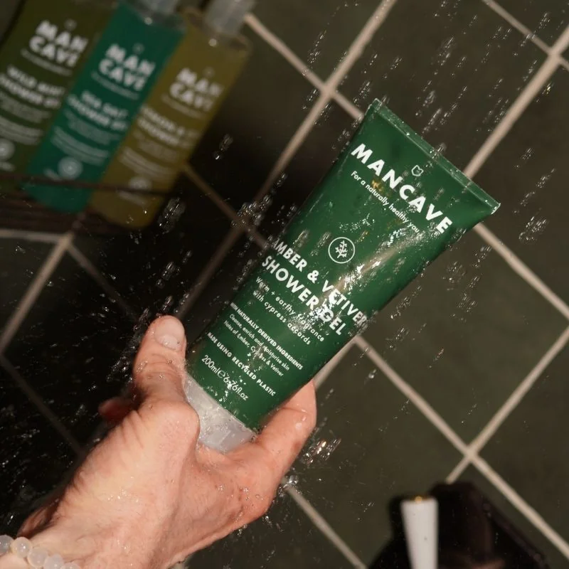 MANCAVE sprchový gél AMBER a VETIVER tuba 200ml