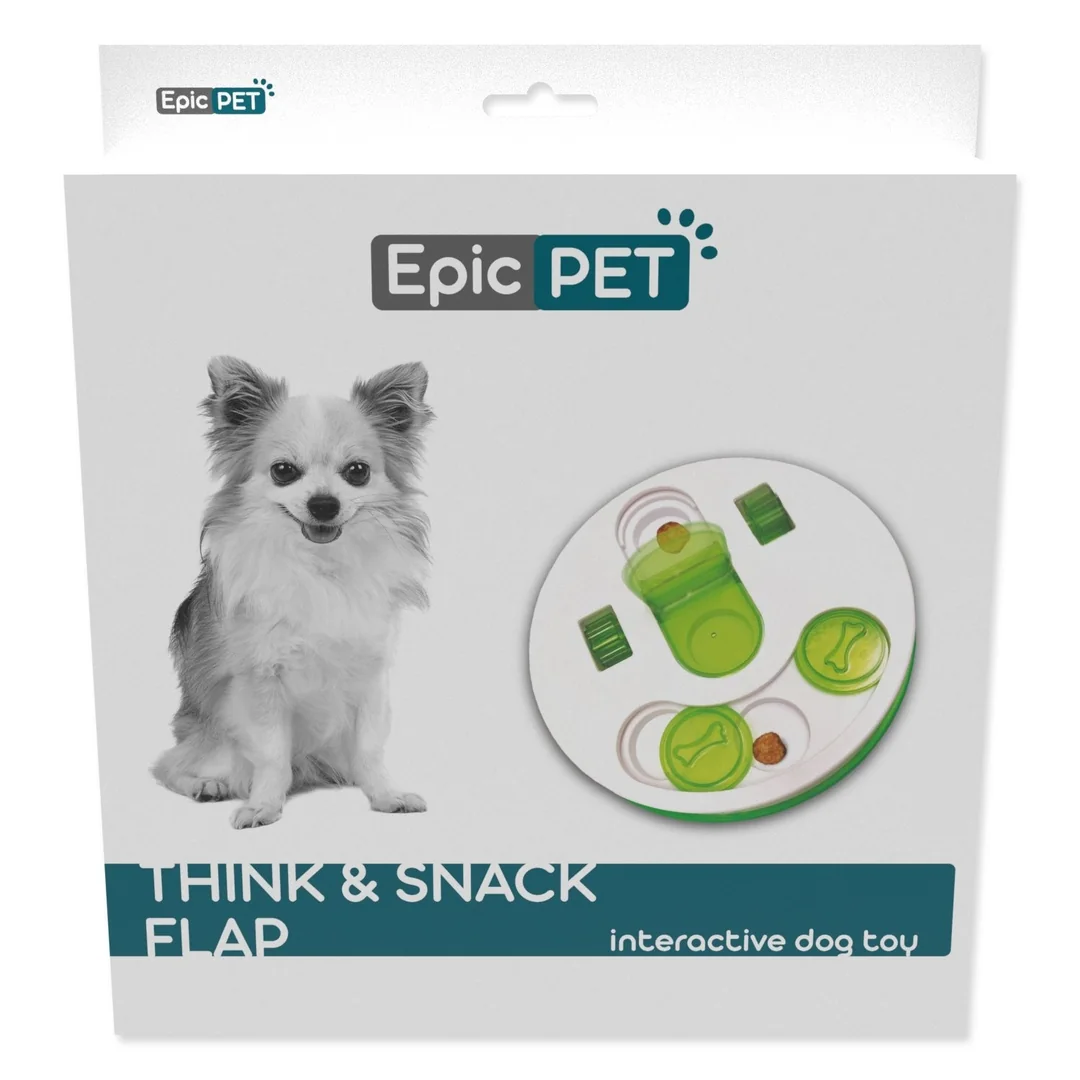 Hračka Epic Pet Think & Snack Flap interaktívna 23cm