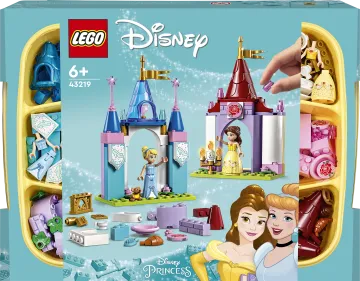 LEGO® Disney Princess 43219 Kreatívne hrady princezien od Disney 1×1 ks, lego stavebnica