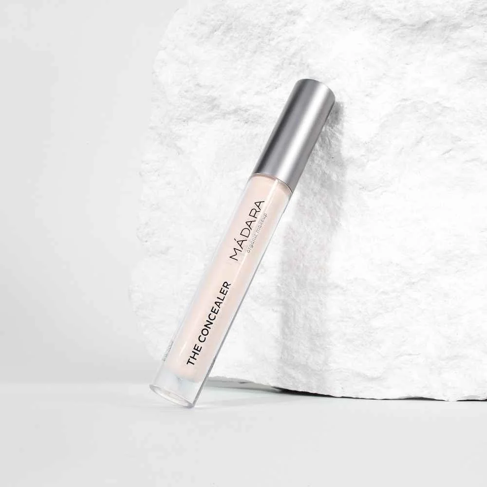 MÁDARA THE CONCEALER Rozjasňujúci korektor Vanilla 1×4 ml, prírodný korektor na tvár