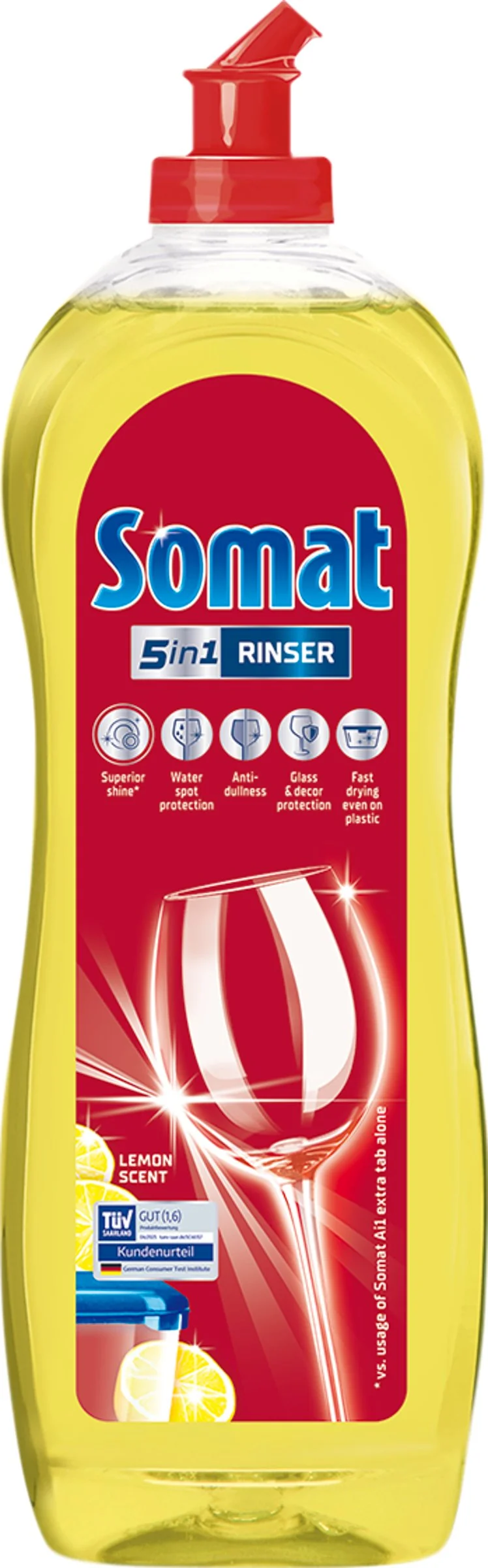 Somat leštidlo do umývačky riadu Lemon 1×750 ml, leštidlo do umývačky