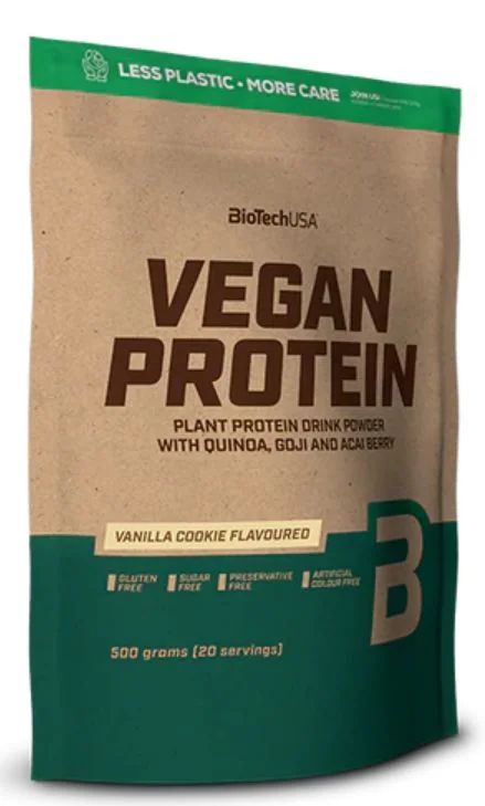 Vegan Protein 500g Vanilkový koláč 500 g