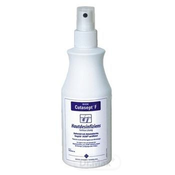Hartmann BODE Cutasept F Spray 1×250 ml, bezfarebný alkoholový dezinfekčný prostriedok na kožu