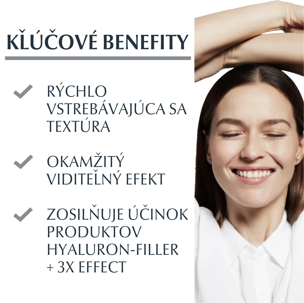 Eucerin HYALURON-FILLER + 3x EFFECT Sérum 1×30 ml, (6x5 ml), pre ženy od 35 rokov