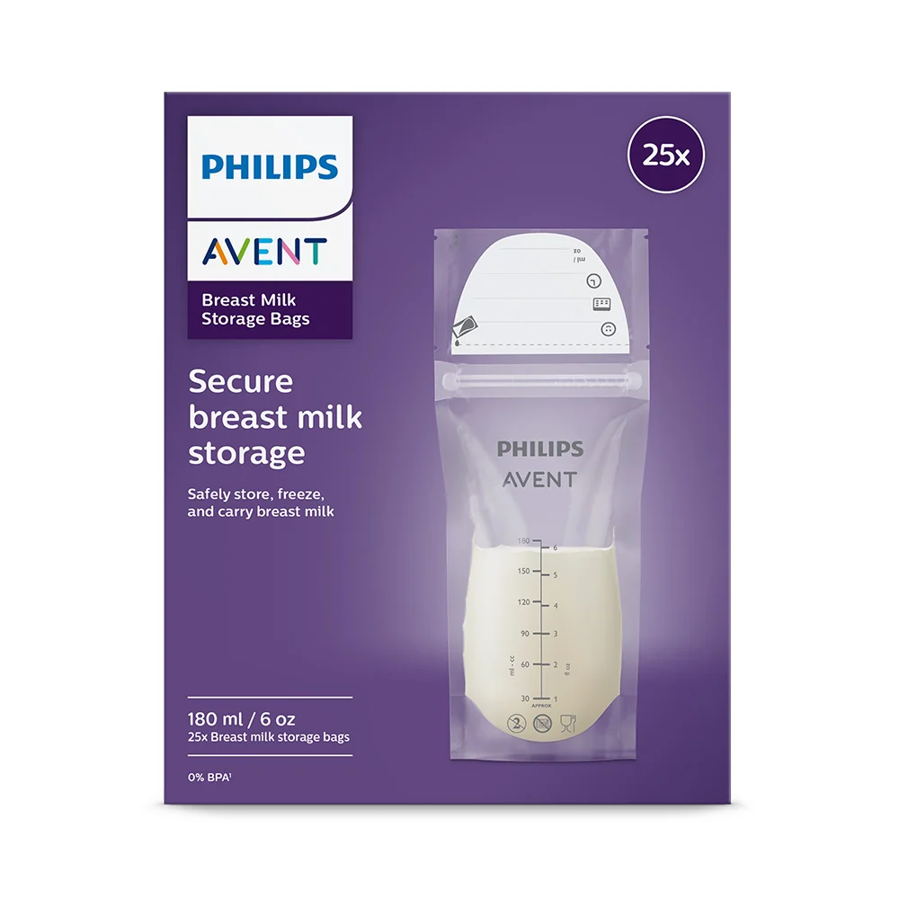 Philips AVENT Sáčky na materské mlieko 180 ml 25 ks 25 ks