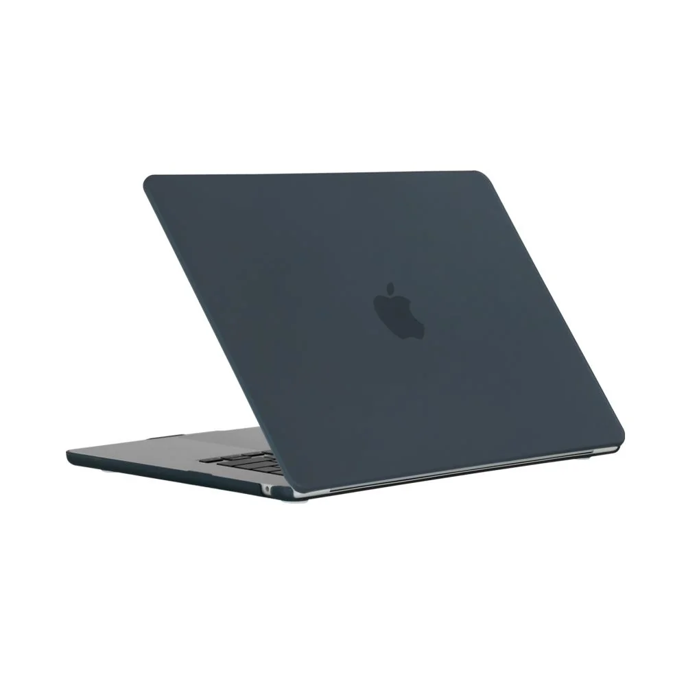 Tech-Protect Smartshell kryt na Macbook Air 15'' M2 – M5 2023-2026, matný čierny tný čierny