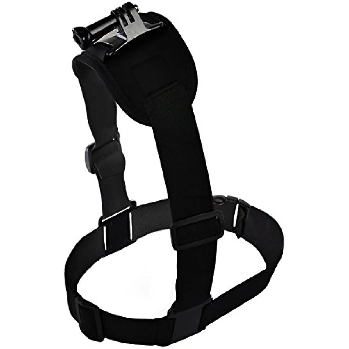 MG Shoulder Strap ramenný popruh s držiakom na športové kamery, čierny