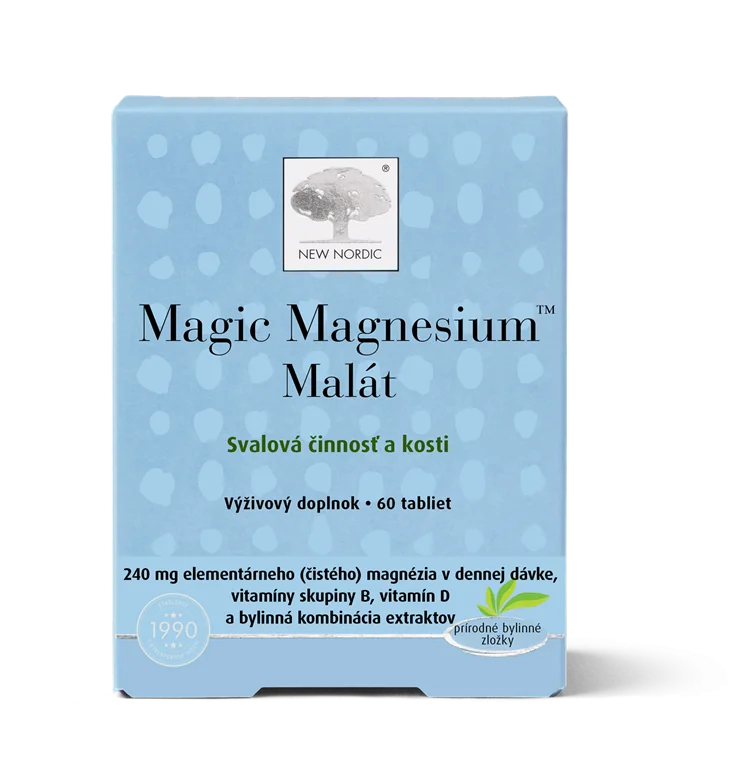 NEW NORDIC Magic Magnesium Malate 60 tbl