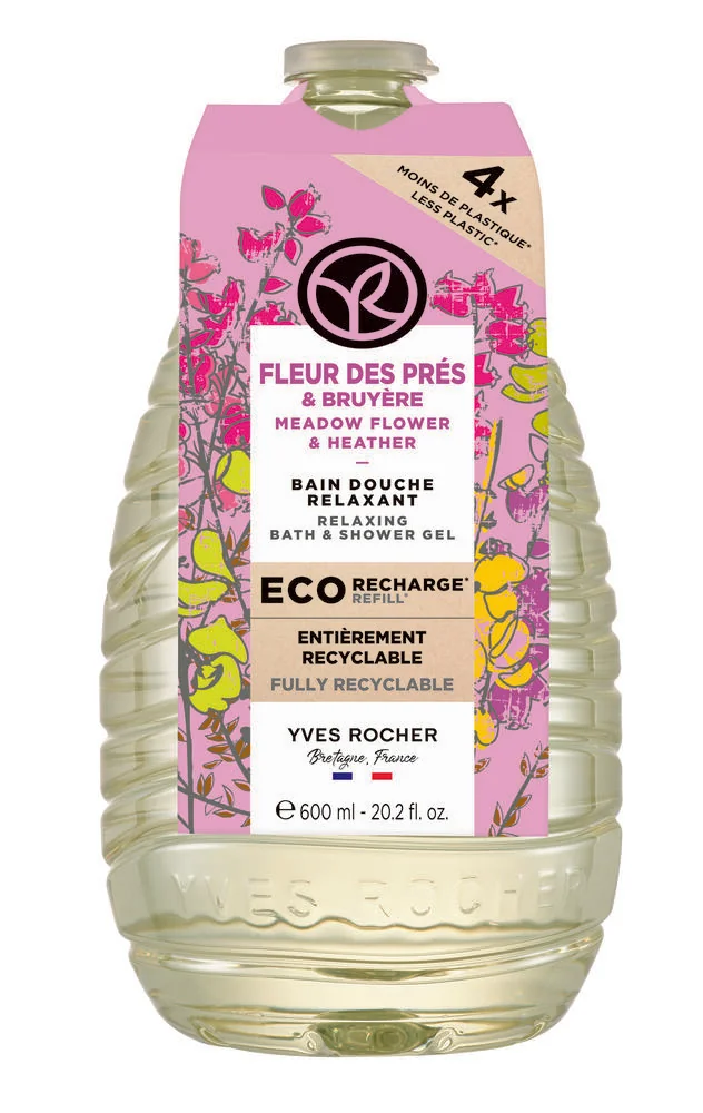 Yves Rocher Nápln SG Lúčne kvety & vres 1×600 ml, náhradná náplň