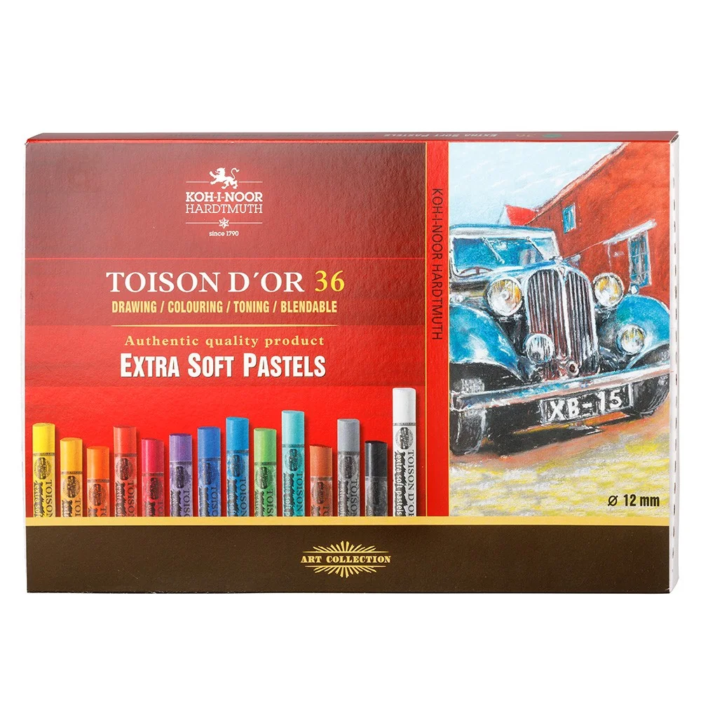 Toison d´Or Extra Soft 8555/36 suché pastely 36 ks v balení