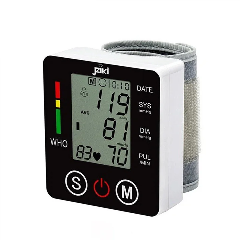 MG Blood Pressure digitálny tlakomer na zápästie, biely