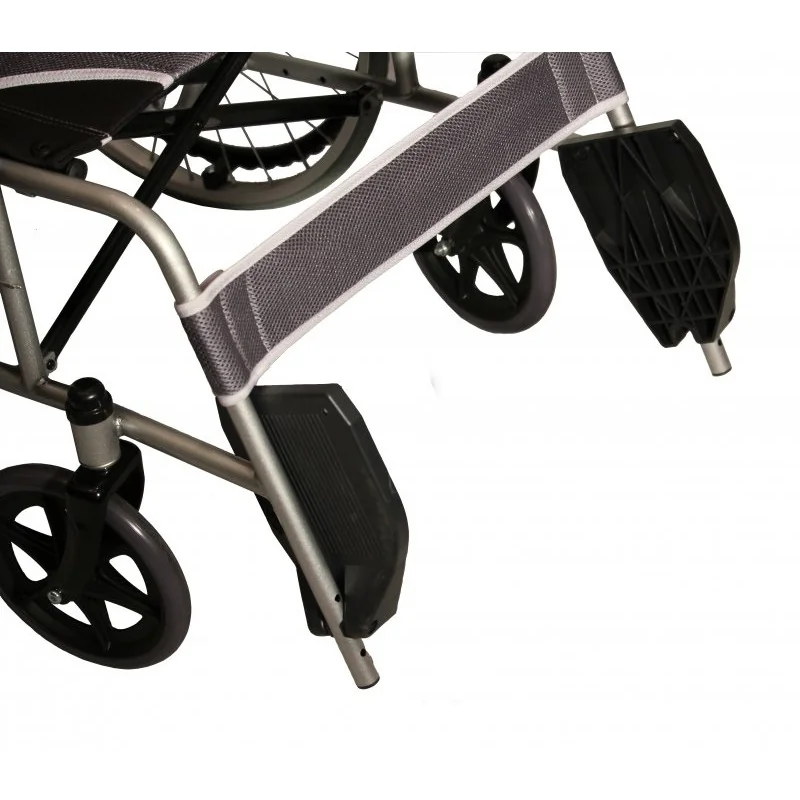 ANTAR invalidný vozík AT52301 ultraľahký oceľový, skladací 46 cm